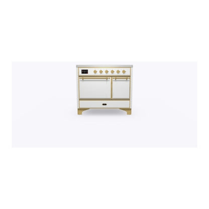 ILVE Majestic II 40 inch Solid Door Induction Range Brass RAL
