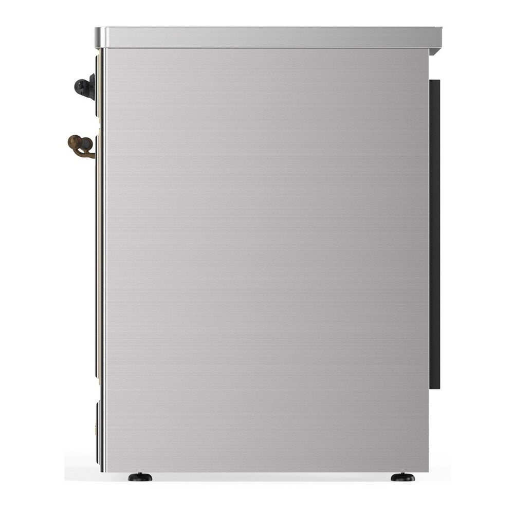 ILVE Majestic III 30" Stainless Steel Induction Range with 4 Elements Triple Glass Door
