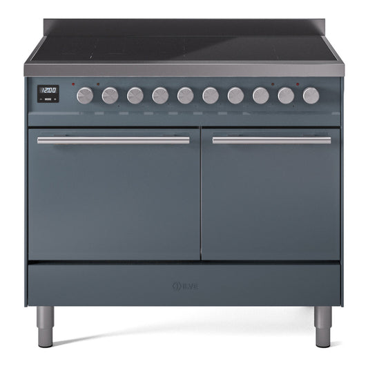 ILVE Professional Plus II 40" Induction Range with 6 Elements Solid Door