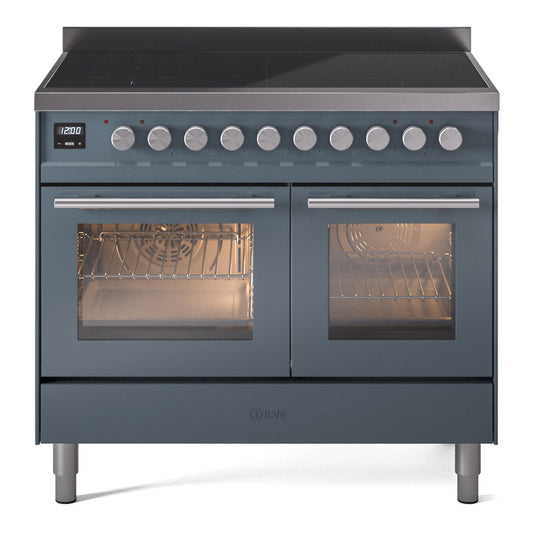 ILVE Professional Plus II 40" Induction Range with 6 Elements Triple Glass Door