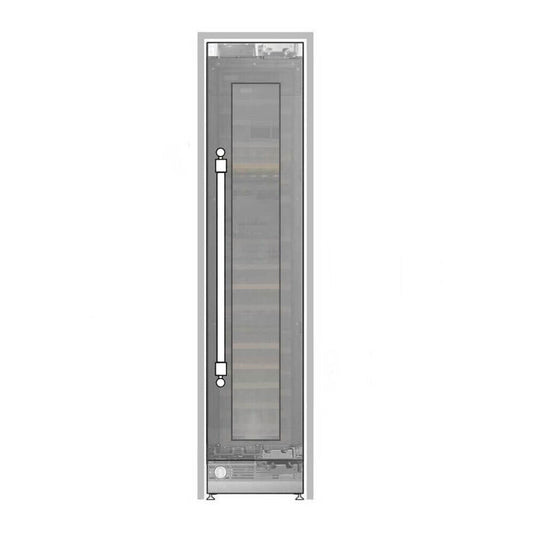 ILVE Panel Ready Built-In Triple-Zone Wine Column