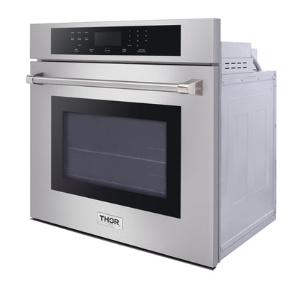 THOR Kitchen 30 in. Professional Self-Cleaning Wall Oven in Stainless Steel, HEW3001