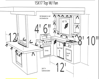 Mini Montego Outdoor Kitchen